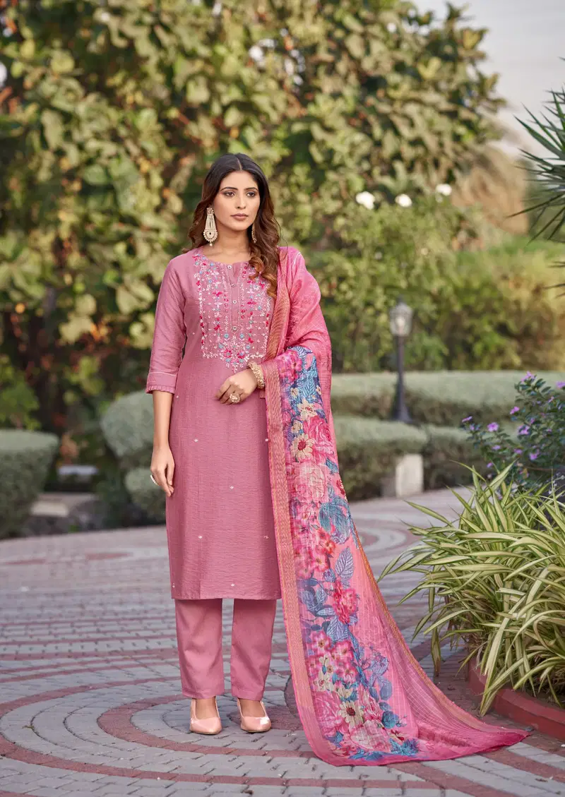 Janki By Kalaroop Viscose Designer Readymade Suits Wholesalers In Delhi